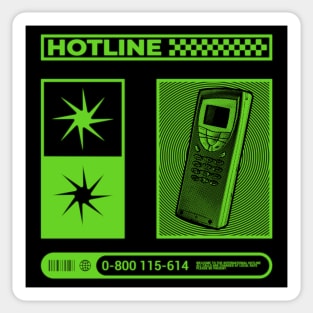 Hotline Sticker